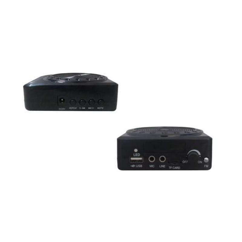 Multi-Function SlingBand Loudspeaker MegaPhone With Lapel Mic