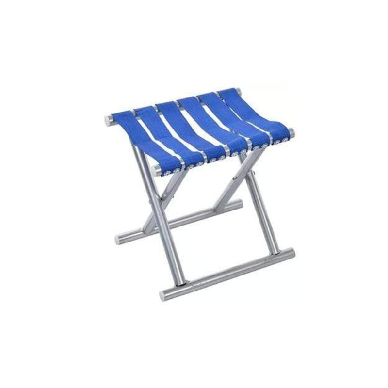 Tied Ribbons Blue Folding Stool – Seat Height 40 cm