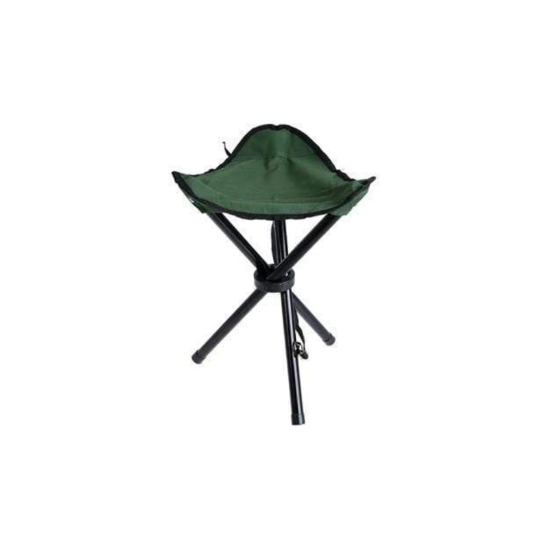 Tripod Portable Folding Camping Chair – Seat Height 45 cm