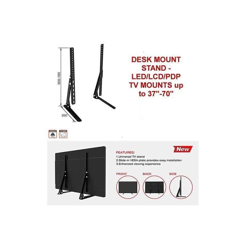 Conqueror Desk Mount Stand for LED, LCD, Plasma TV 37 to 70 – H150