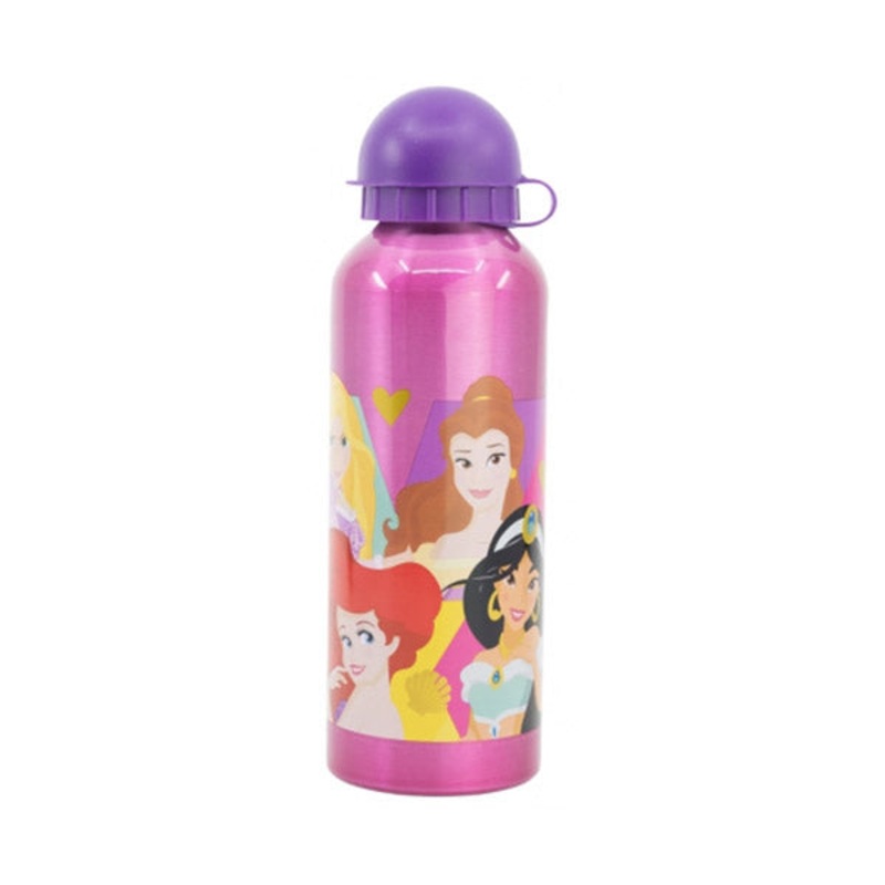 Disney Stor High Aluminium Bottle 530ml Disney Princess Bright & Bold – 51260