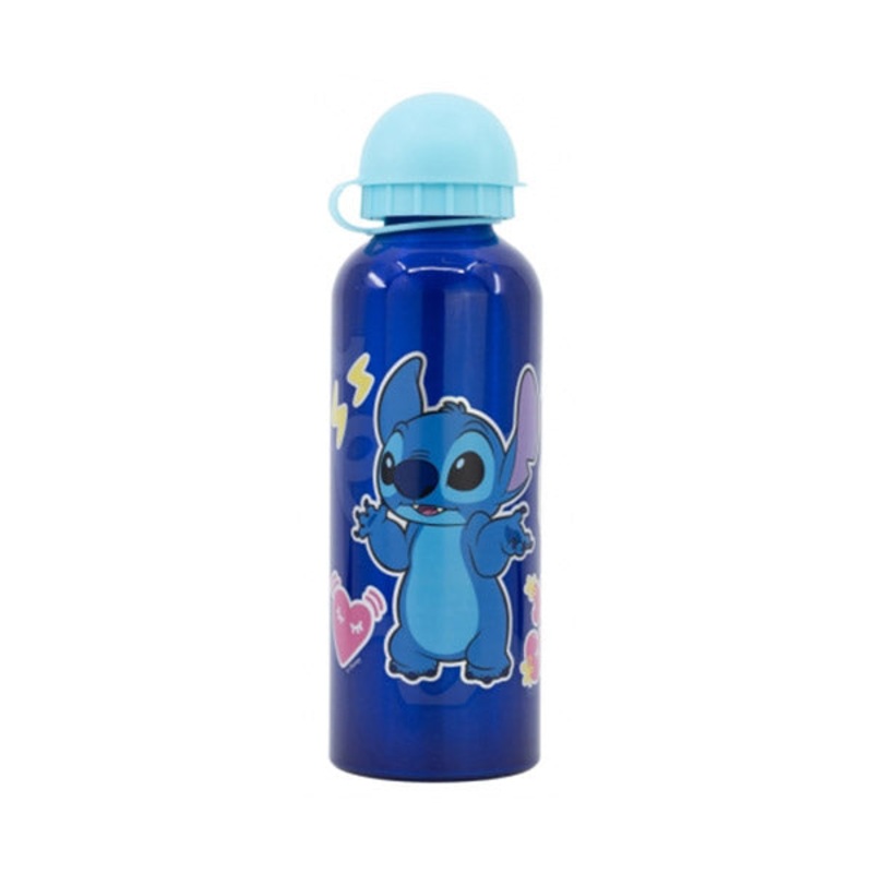 Disney Stor High Aluminium Bottle 530ml Stitch Palms – 75060