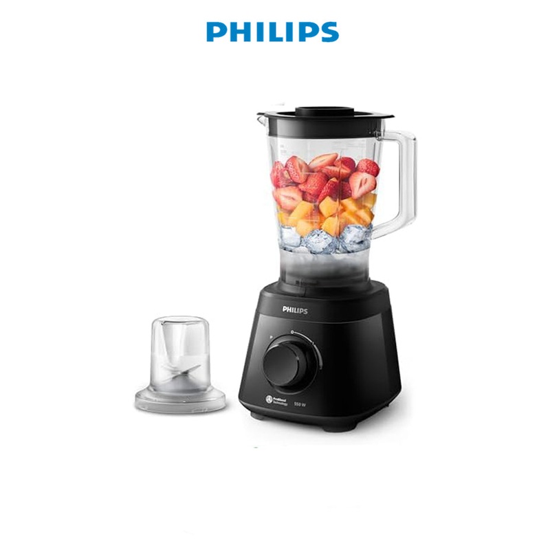 Philips Daily Collection Blender, 2 Speed, 2L Plastic Jar, 550W HR2141