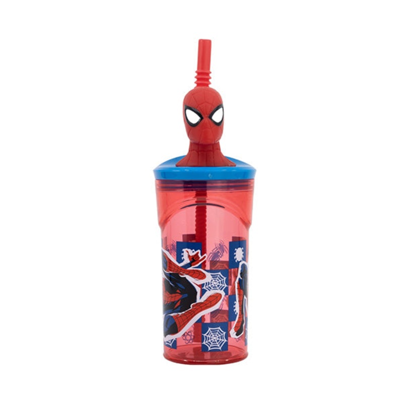 Stor 3D Figurine Tumbler 360ml Spiderman Arachnid Grid – 74766