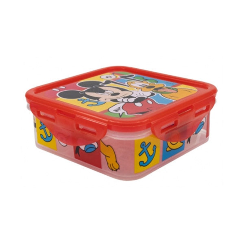 Stor Square Hermetic Food Container 500ml Mickey Mouse Better Together – 74359