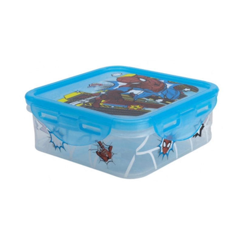 Stor Square Hermetic Food Container 500ml Spiderman Midnight Flyer – 74759