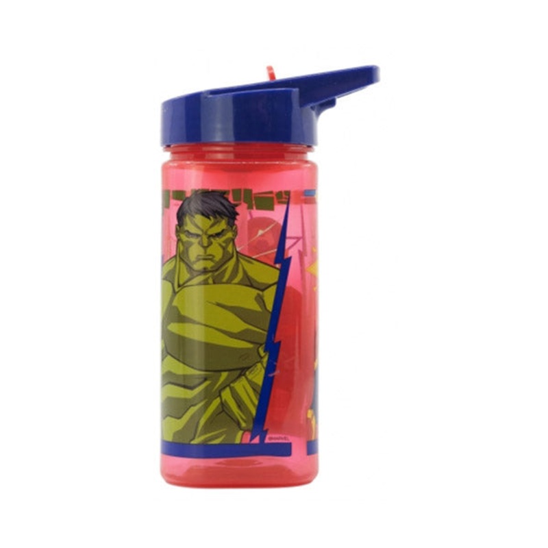 Stor Square Water Bottle 510ml Avengers Invincible Force – 74114