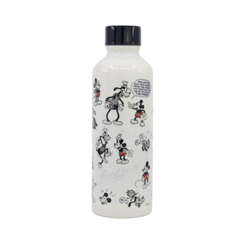 Stor Young Adult Aluminium Trend Bottle 755ml Mickey Mouse Vintage – 75559