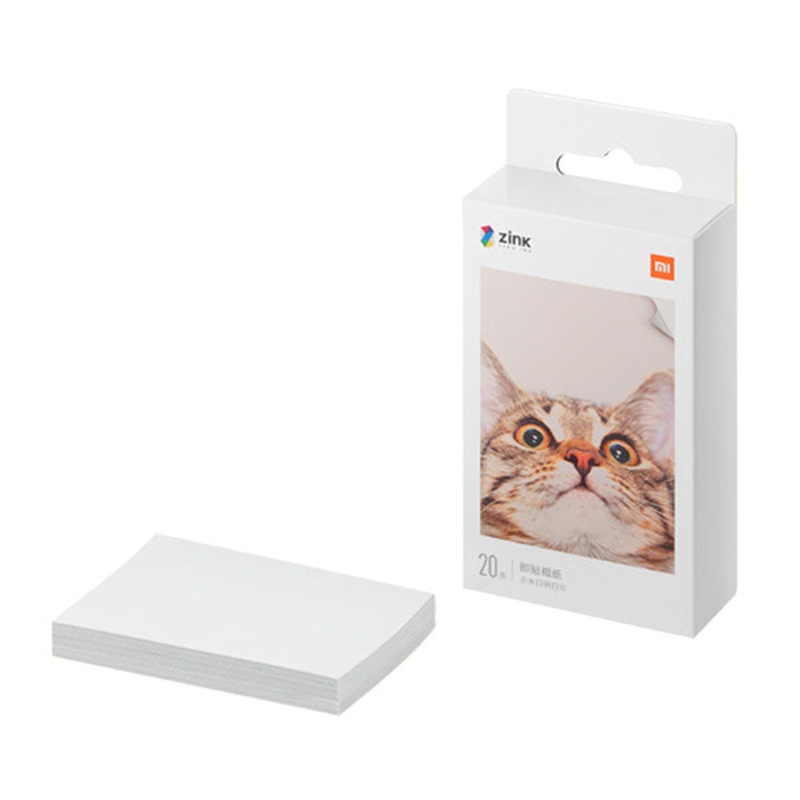 Xiaomi Portable Photo Printer Paper (2×3-Inch, 20-Sheets)