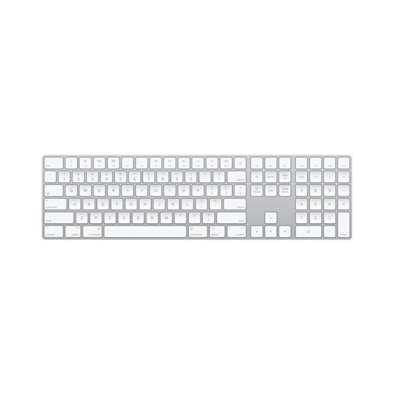Apple Magic 2 Keyboard with Numeric Keypad (Bluetooth, Rechargable) (US English), MQ052