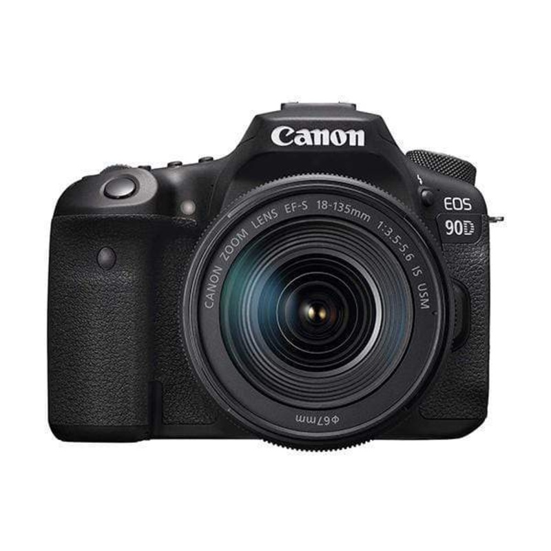 Canon EOS 90D Digital SLR Camera + EF-S 18-135mm f/3.5-5.6 IS USM Lens