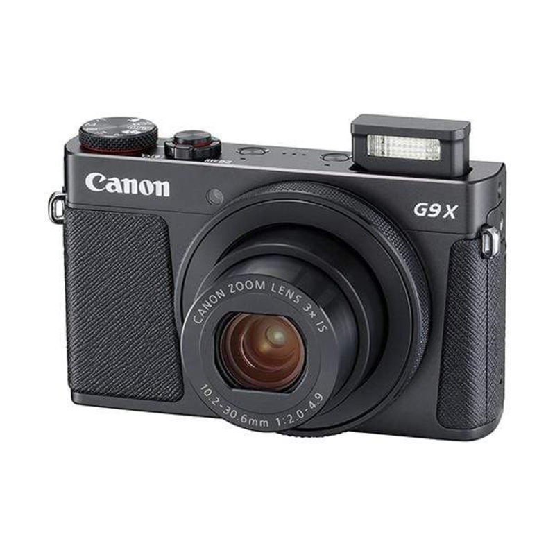 Canon PowerShot G9X X Mark II Compact Digital Camera with 1 Inch Sensor and 3inch LCD – Wi-Fi, NFC, Bluetooth Enabled (Black), 6.30in. x 5.70in. x 2.50in.