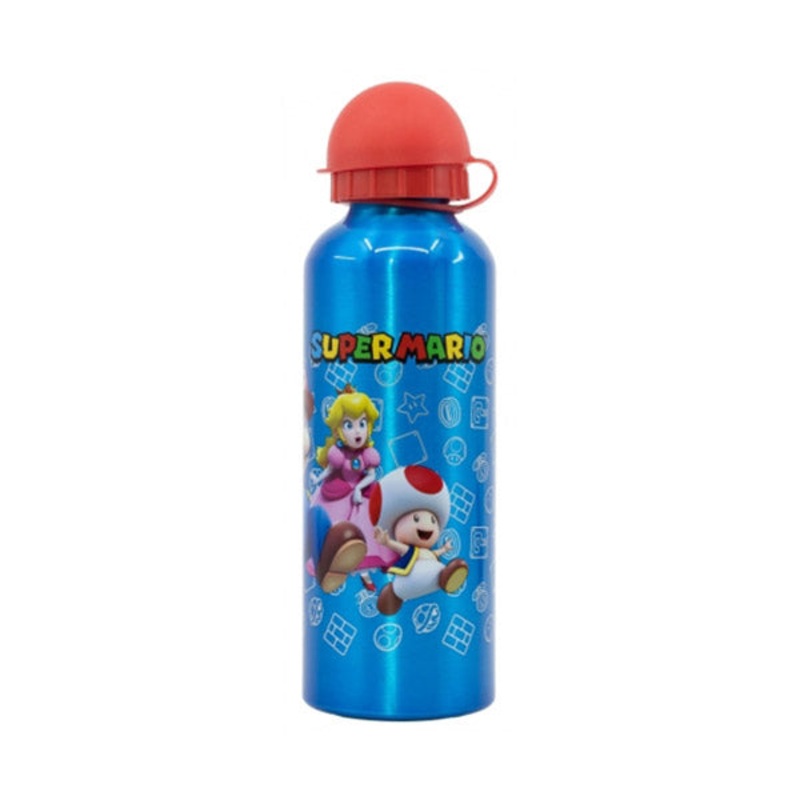 Disney Stor High Aluminium Bottle 530ml Super Mario – 75260