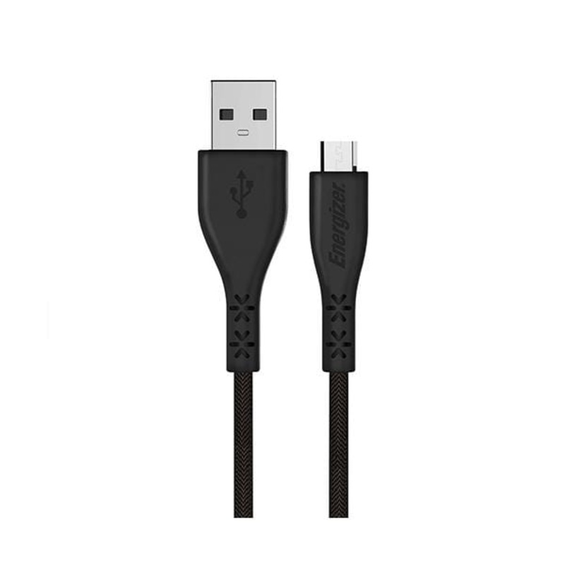Energizer Micro USB Cable 1M for Comfort Charging, Android Phones