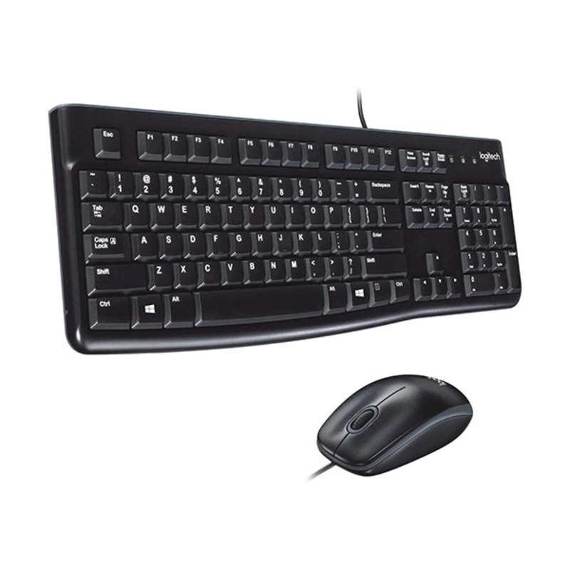Logitech Desktop MK120 – USB Keyboard & Mouse Combo – 920-002546