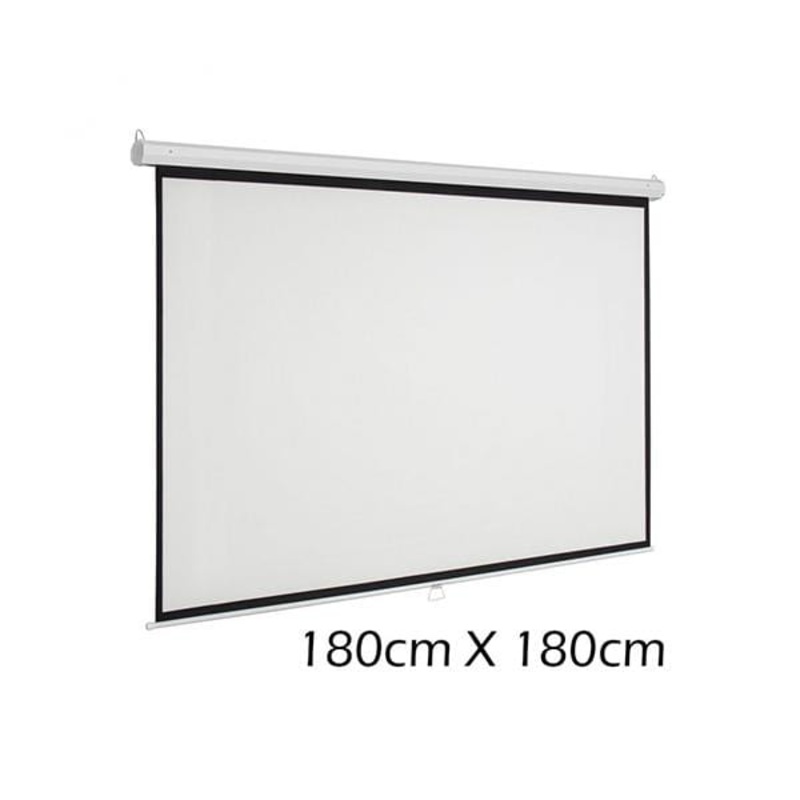 SkyPro Wall Screen for Projectors 180cm X 180cm