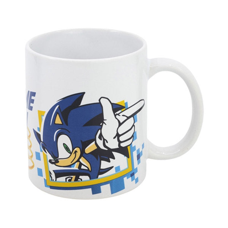 Stor Ceramic Mug 11 Oz In Gift Box Sonic Game On Wh – 8465