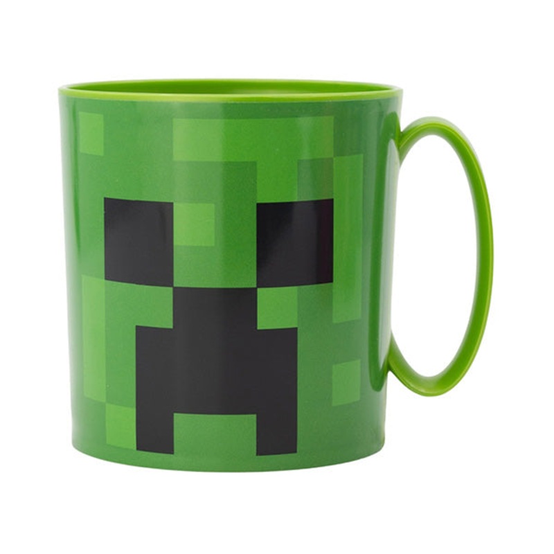 Stor Micro Mug 390ml Minecraft Creeper Green – 40804