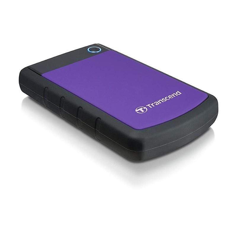 Transcend 4TB StoreJet 25H3P 2.5 USB 3.0 External HDD, Durable Anti-shock Silicon Outer Shell, Military-grade shock resistance