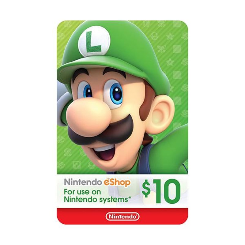 USA Nintendo eShop Gift Card – 10 USD Topup Card