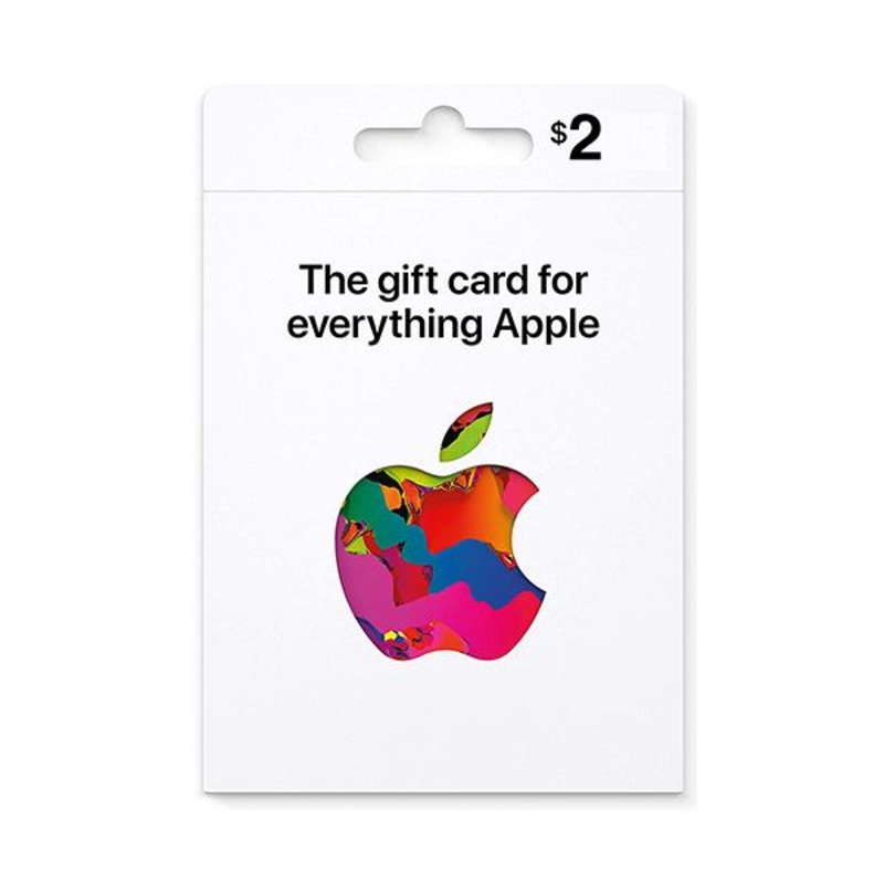 Apple Gift Card 2 USD – USA