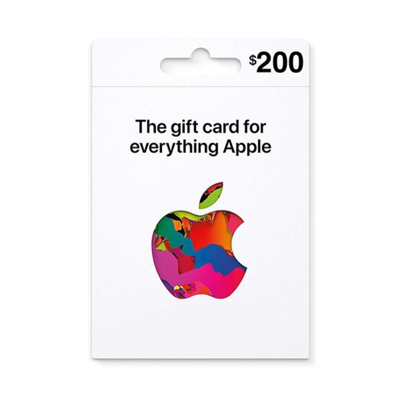 Apple Gift Card 200 USD – USA