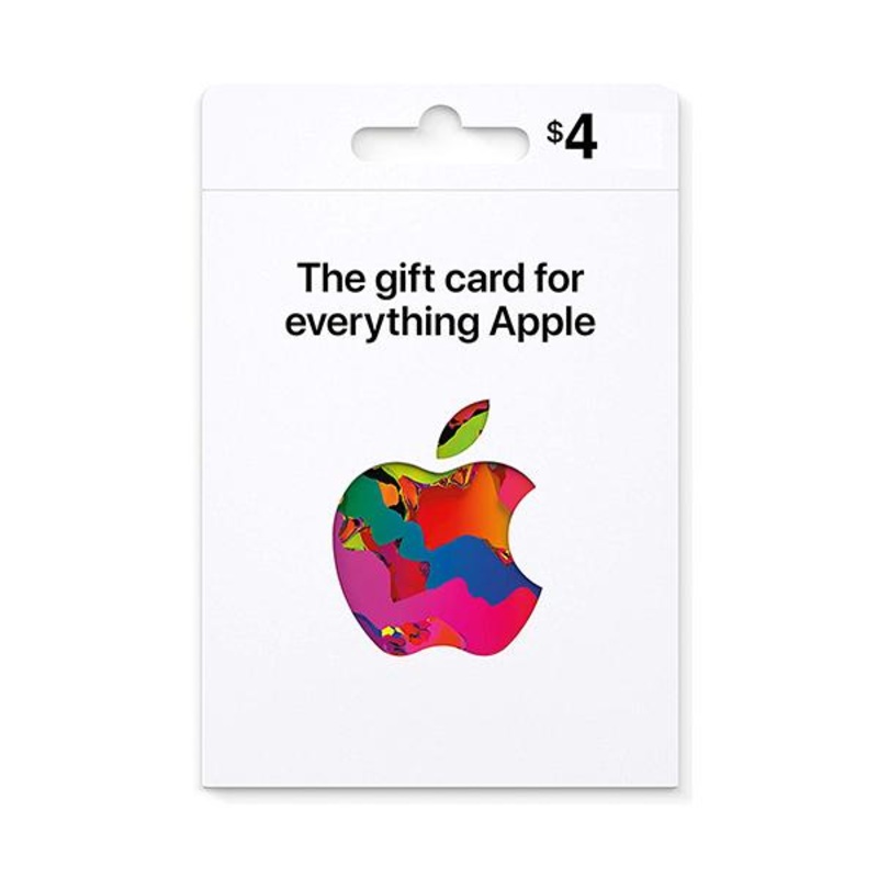 Apple Gift Card 4 USD – USA