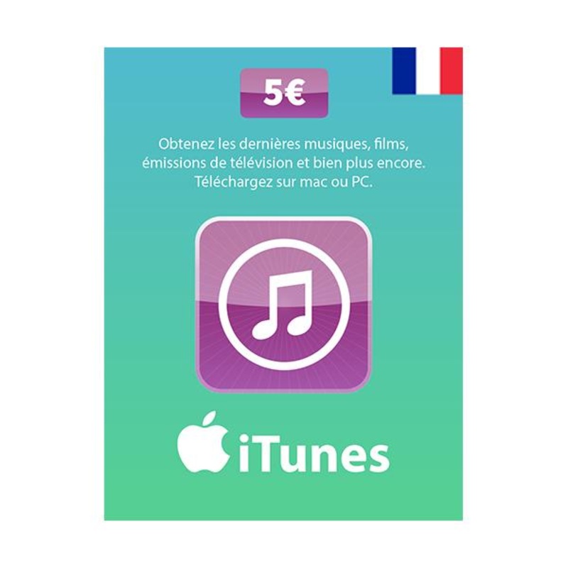 Apple Gift Card 5 Euro – FRANCE