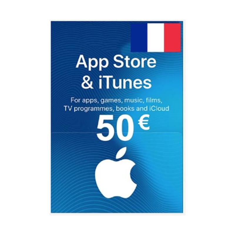 Apple Gift Card 50 Euro – FRANCE