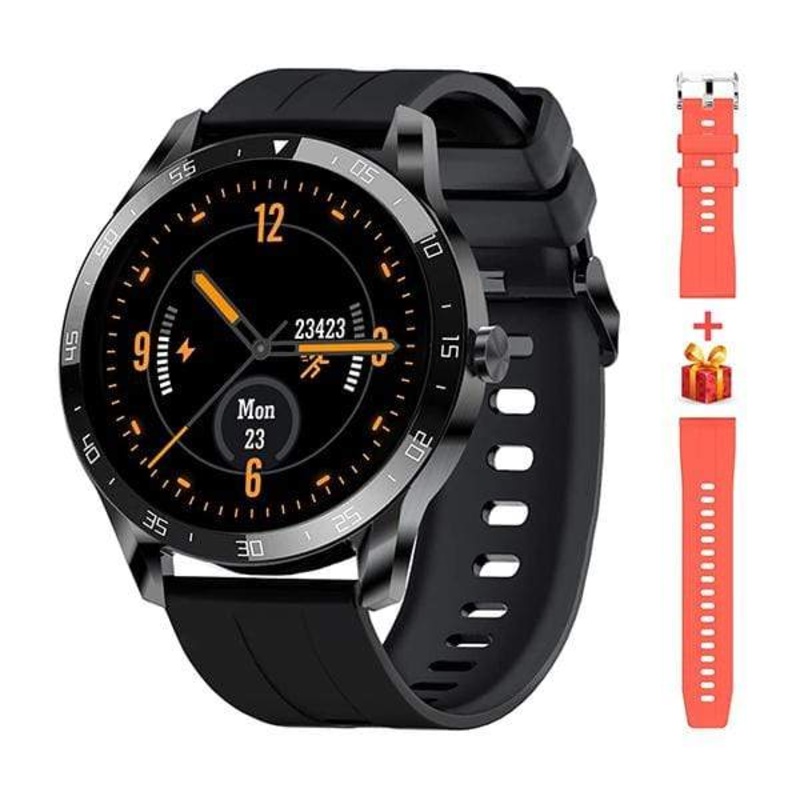 Blackview X1 Smart Watch for Android Phones and iOS Phones, Smart Watches for Men Women, Fitness Tracker Watch with Heart Rate Sleep Monitor, 1.3 Full Touch Screen, 5ATM Waterproof Pedometer(46mm)