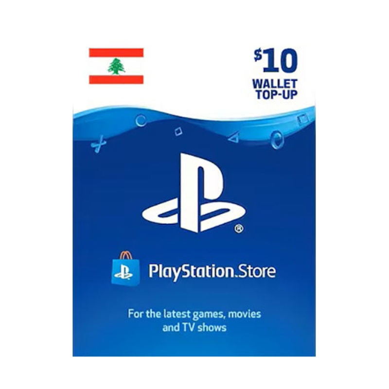 Lebanon PlayStation Gift Card – 10 USD