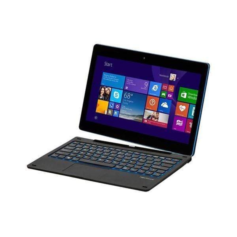 Nextbook Intel Atom Z3735 1.44 11.6 Detachable Touch Screen 2-in-1 Laptop & Tablet 1GB RAM, 64GB SSD, Windows 10