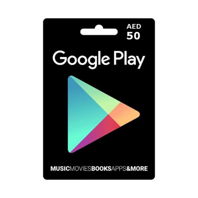 UAE Google Play Gift Code AED 50