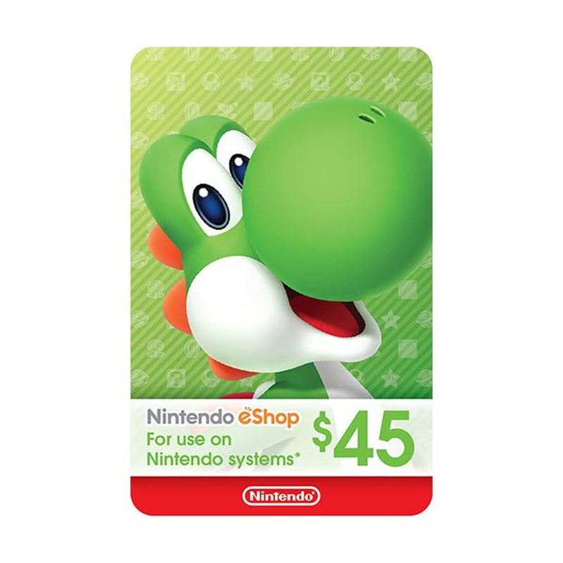 USA Nintendo eShop Gift Card – 45 USD Topup Card