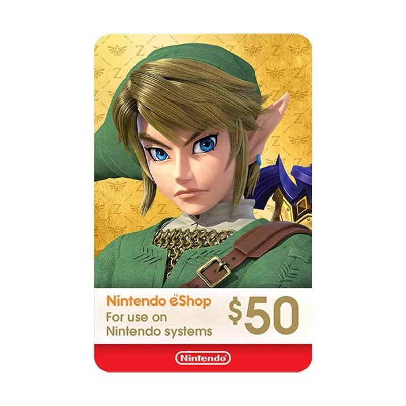 USA Nintendo eShop Gift Card – 50 USD Topup Card