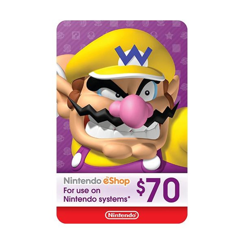USA Nintendo eShop Gift Card – 70 USD Topup Card