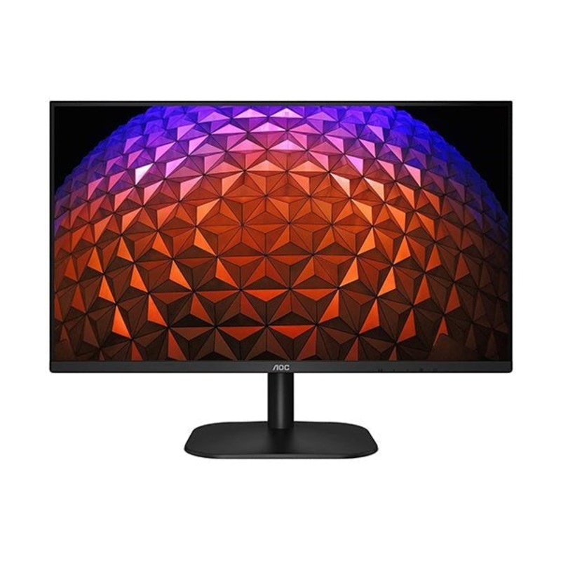 AOC 27B2H 27 Full HD IPS Monitor, 3-Sided Frameless & Ultra Slim Design, HDMI and VGA inputs, Low blue Mode, VESA compatible