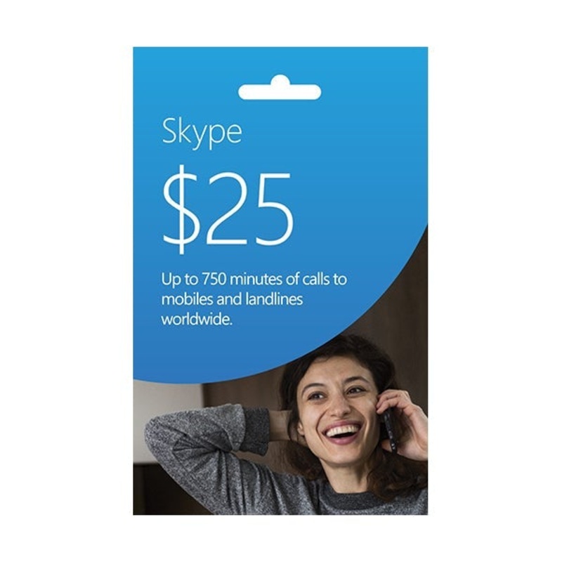 Skype Credit 25 USD