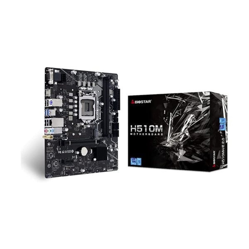 Biostar H510MH/E 2.0 Intel H510 LGA 1200 Micro ATX