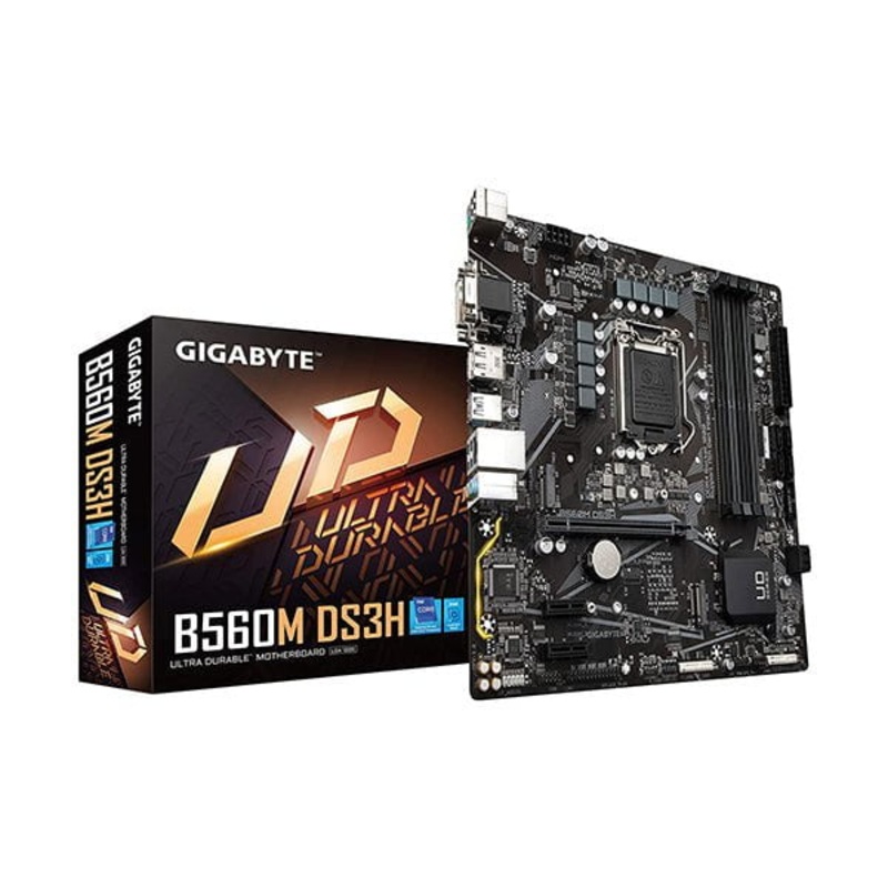 GIGABYTE B560M DS3H (4DIMM up to 128GB) for 10th & 11th Gen