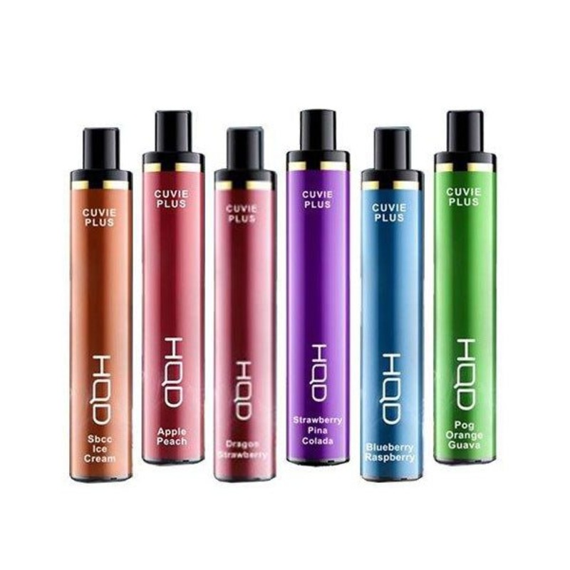 HQD, Cuvie Plus Disposable Vape, 1200 Puffs, 5ml, 950mAh