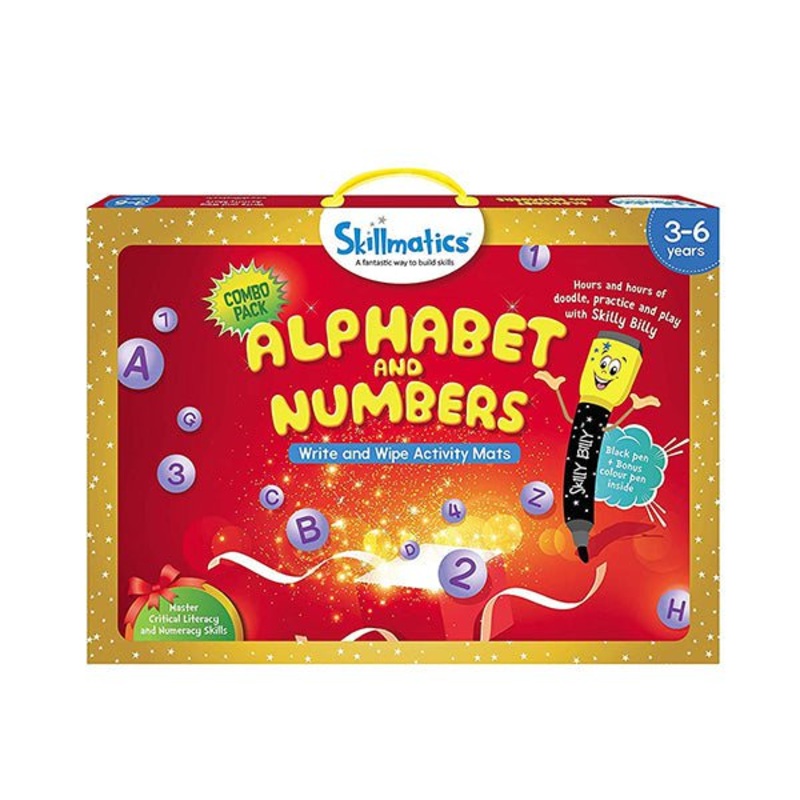 Skillmatics, Alphabet and Numbers, 3-6 Years, SKILL25ANB