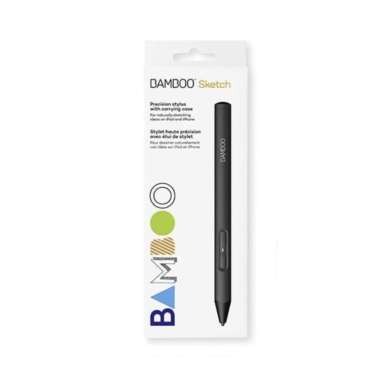 Wacom CS610PK Bamboo Sketch, CS-610PK WCMPBS (Fine Tip Stylus By, Natural Sketching on iPad and iPhone)