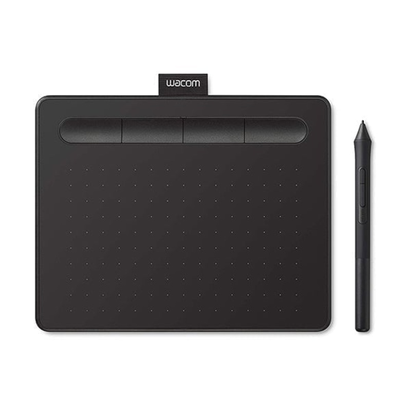 Wacom Intuos Graphics Drawing Tablet Small for Mac, PC, Chromebook & Android with Software Included – CTL4100