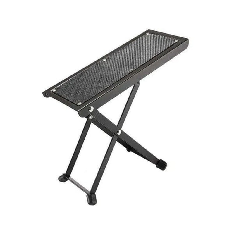 Adjustable Guitar Foot Rest,Anti-Slip Foldable Guitar Foot Stool Adjustable Height Foot Rest Stool