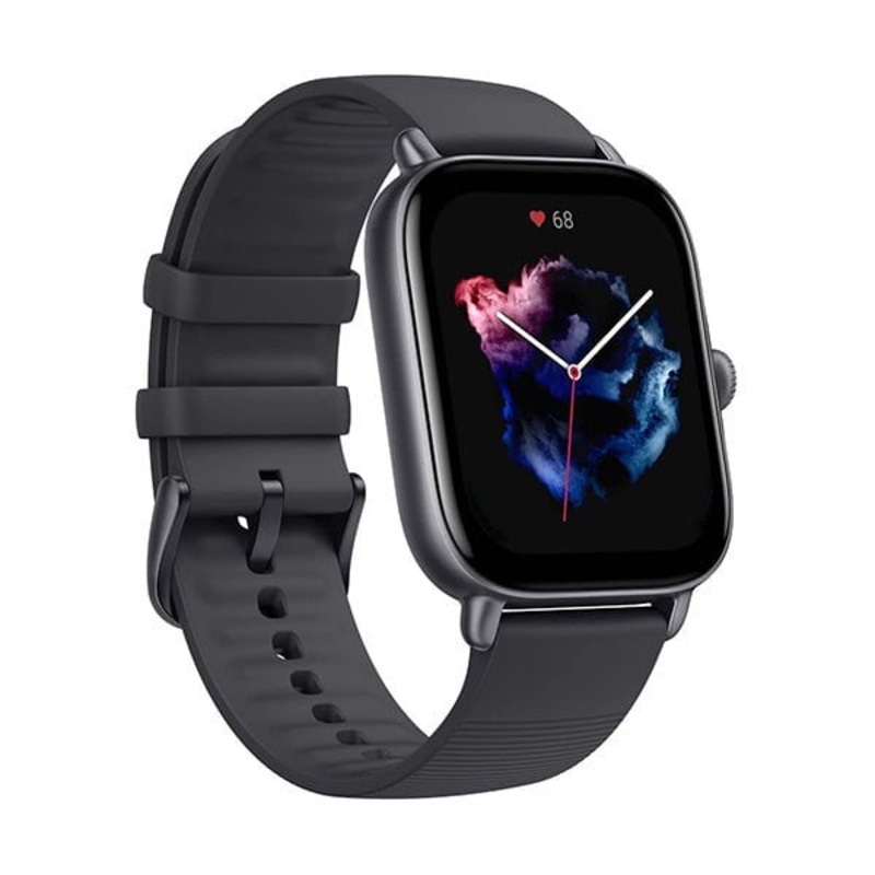 Amazfit GTS 3 Smart Watch for Android iPhone, Alexa Built-in, GPS Fitness Sports Watch with 150 Sports Modes, 1.75 AMOLED Display, 12-Day Battery Life, Blood Oxygen Heart Rate Tracking + Official Warranty