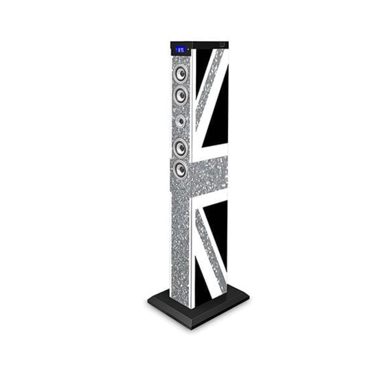 Bigben, Multimedia Tower Great Britain Glitter, TW9GBGLITTER