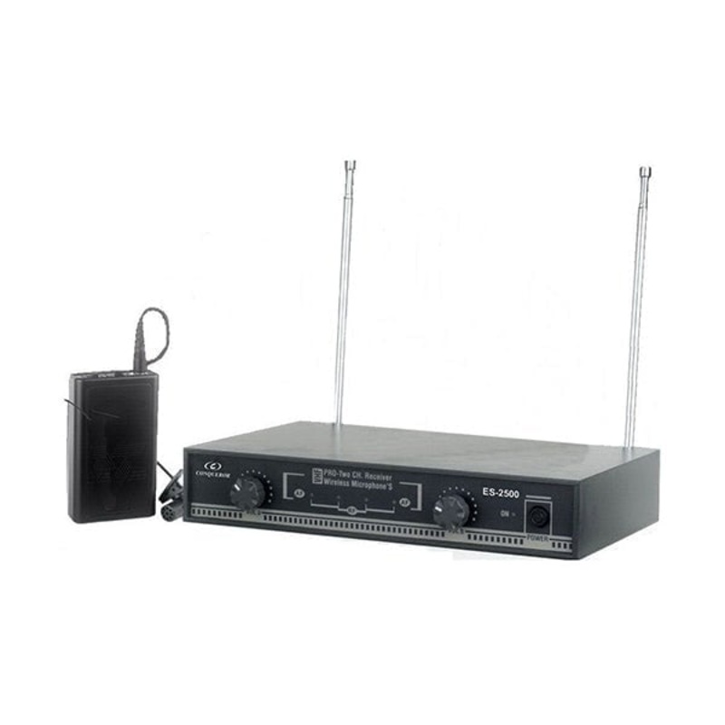 Conqueror Microphone Wireless With Bodypack Transmitter And Clip – ES2500