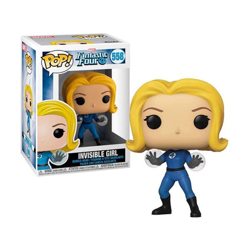 Funko POP Marvel: Fantastic Four, Invisible Girl – FU44986