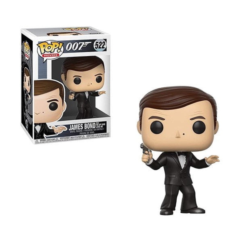 Funko POP Movies: James Bond Roger Moore Collectible Figure – FU24701